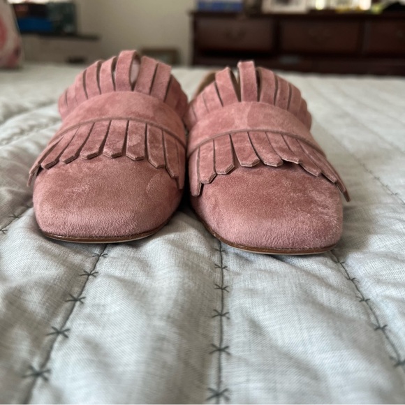 M. Gemi Suede Fato Loafers Blush 5.5 - Picture 3 of 9